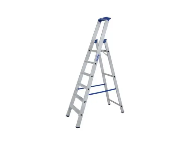 Ladder Aluminium Bordes H 1 40M 6Treden Incl. Bordes