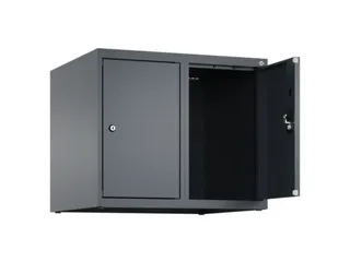 opzetkast,v. locker,2vak.,vak B 300mm,HxBxD 500x600x500mm,cilinderslot - 1