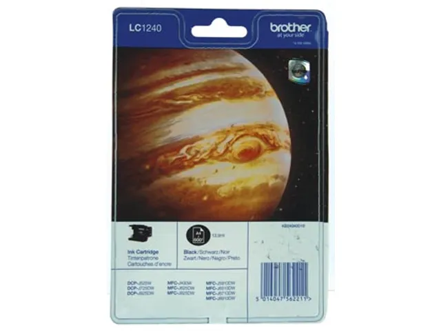 LC-1240BKBP Zwart Inktcartridge 600 pagina's