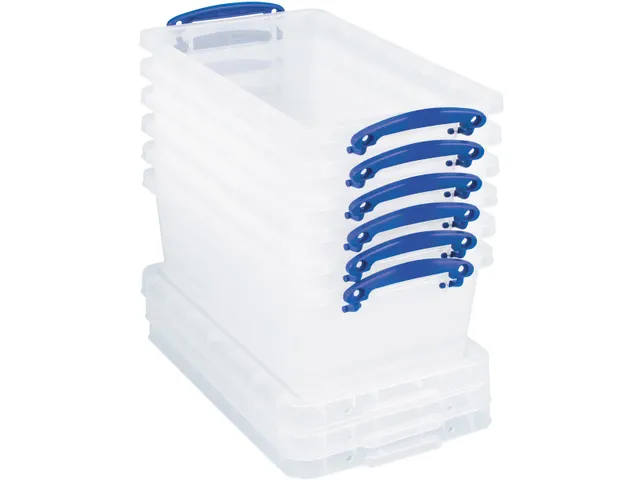 Opbergdoos 5.5 Liter Transparant Stapelbaar