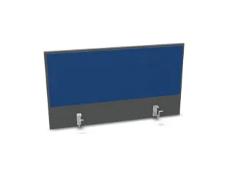 opzetpaneel bureau aanbouw achter MS-donkergrijs BN6016-blauw 1000mm - 1