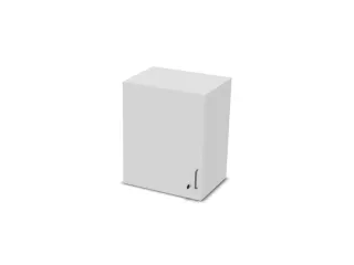 opzetkast v. kast met openslaande deuren Bl-wit 740x600x445mm - 1
