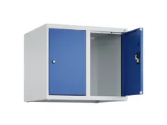 opzetkast,v. locker,2vak.,vak B 300mm,HxBxD 500x600x500mm,cilinderslot