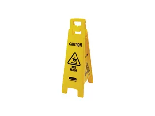 Vierzijdig waarschuwingsbord Rubbermaid 97cm Natte Vloer - 1