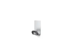 Magnetische Kapstokhaak zilver / zwart draagkracht 5 kg