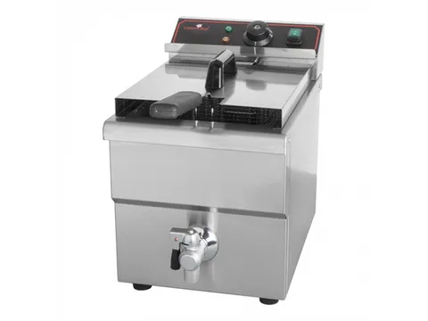 CaterChef Friteuse + Kraan 8 Liter elektrisch