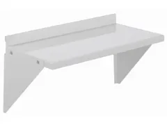 Stalen Legbord Voor Gesleufde Platen Lxd 450X220Mm Lichtgrijs