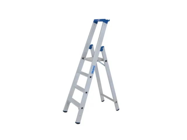 Ladder Aluminium Bordes H 0 95M 4Treden Incl. Bordes