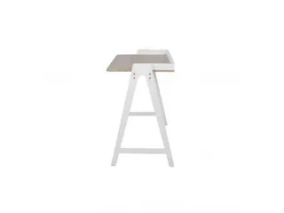 Domestico Thuiswerk Bureau 120x60cm Wit Eiken - 2