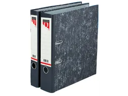 Ordner Quantore A4 80mm karton gewolkt