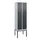 dubbeldekse locker,HxBxD 2120x600x500mm,2x2vak.,vak B 300mm