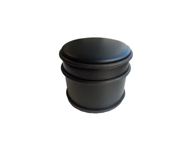 Deurstopper Zwart ⌀9 x7.5 cm