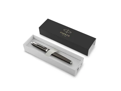 Vulpen Parker IM Dark Espresso CT Finish Medium Blauwe inkt