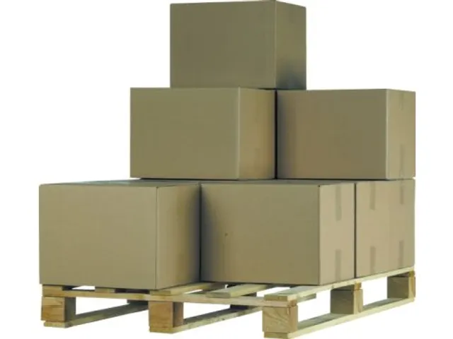 Carton américain pliable 588x488x477mm Collomodulaire Brun