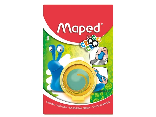 Kneedgum Maped Croc Croc blister à 1 stuk blauw