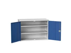 universele kast,HxBxD 1000x1300x550mm,2xStalen bodem,draaigrendelslot