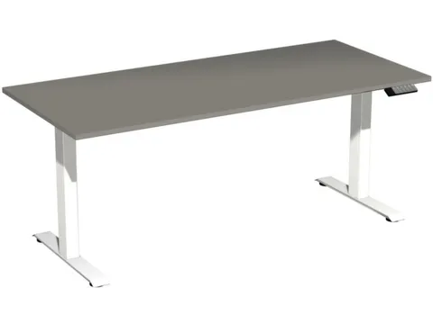 Bureau à hauteur réglable élec. HxlxP 630-1280x1800x800mm