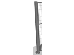 Staander V. Veiligheidshek H 1400Mm Smart Fix Bxd 60X40Mm