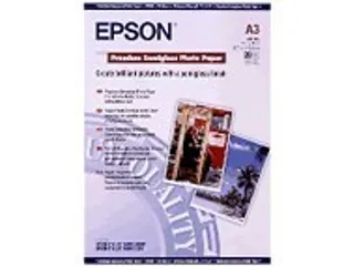 C13S041334 Epson Fotopapier A3 251 Gram Gloss 20 Vel - 1