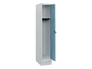 schoollocker,HxBxD 1630x300x500mm,1vak,vak B 300mm,draaigrendel,sokkel - 1
