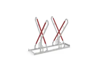 fietsenrek,L 1080mm,2x2instelplaatsen,gebruik tweezijdig - 1