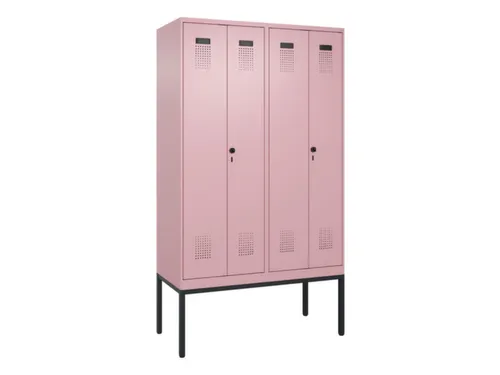 locker voor scheiding van kleding,HxBxD 2120x1200x500mm,4vak