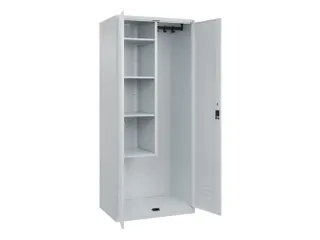 schoonmaakkast HxBxD 1850x800x500mm links 4vakken - 1