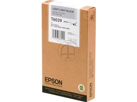 C13T603900 Epson ST PRO inkt licht lichtzwart HC 220ml