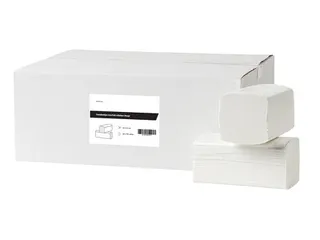 Papieren Handdoek interfold 42x22cm cellulose 3-laags - 2