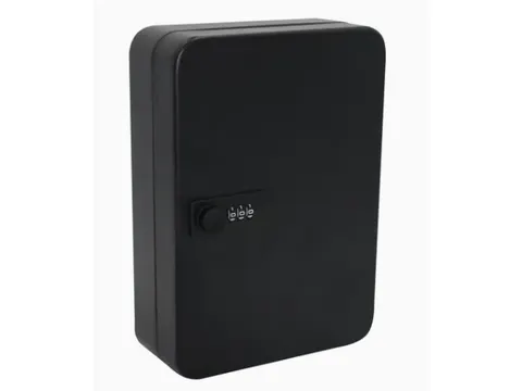 Sleutelkast 48 Sleutels Wandmontage Met Wachtwoordcode Zwart