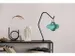 Lanterne Nextime Lumi 40 cm tissu turquoise