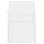 Vierkante envelop 170x170mm Strip Rives Tradition Extra Wit