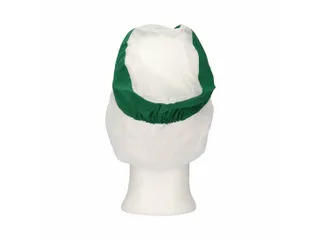 Pet met klep en haaropvang maat L Polyester Kroon Groen 100 stuks - 3