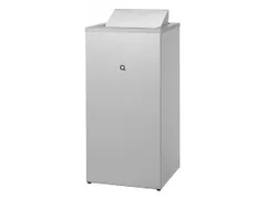 Poubelle fermée QWBC85 SSL 85 litres Acier inoxydable