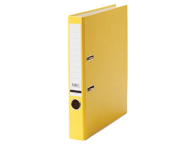 Ordner Qbasic A4 50mm karton geel