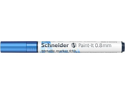 Metallic marker Schneider Paint-It 010 0.8mm blauw metallic