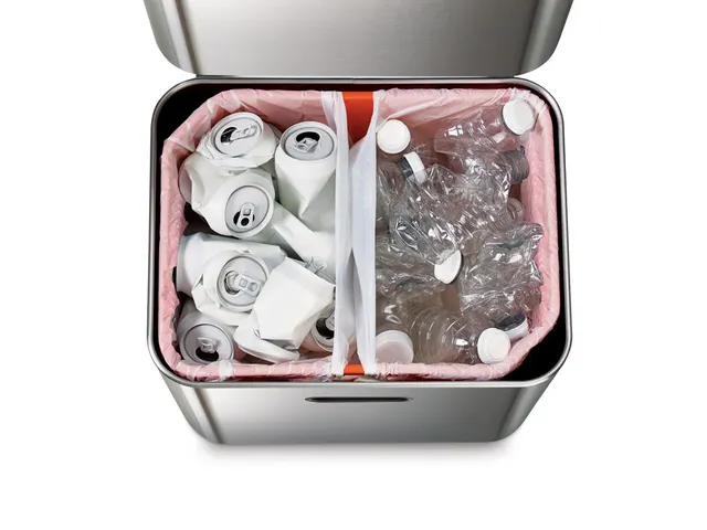 Afvalscheidingsunit Intelligent Waste Afvalemmer Totem Max 60 Liter Ma