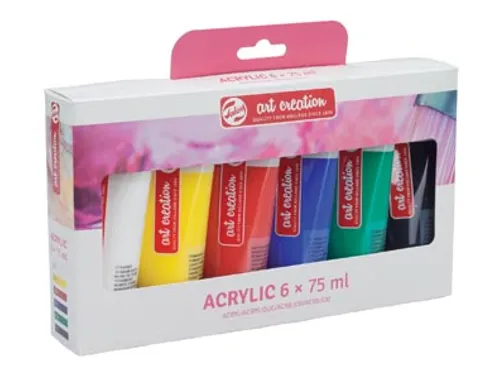 Acrylverf Art Creation Essentials set van 6 Tubes
