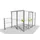 Draaideur Voor Veiligheidshek B 800mm Smart Fix Snapsluiting 2200 Mm