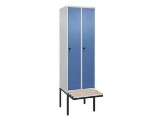 locker voor scheiding van kleding,HxBxD 2120x600x815mm,2vak - 1