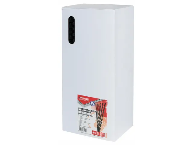 Bindruggen plastic A4 100 stuks 14mm (115 vellen) zwart