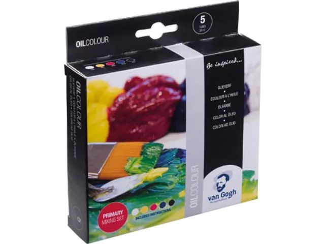 Olieverf, Primaire Mengset Van 5 X 20 Ml