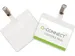 Badge Met Clip 60x90mm Incl. Personaliseerbaar Insteekkaart 25 Stuks