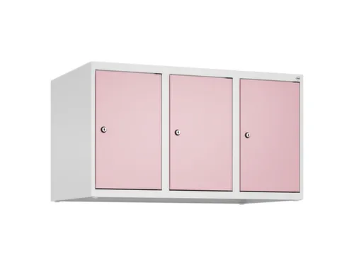 opzetkast,v. locker,3vak.,vak B 300mm,HxBxD 500x900x500mm,cilinderslot
