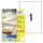 Etiket Avery Zweckform LR3478 210x297mm A4 recycled Wit 100 stuks