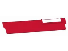 Diepteverdeler Voor Stellingbak B 240Mm H 65Mm Rood