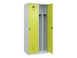 locker voor scheiding van kleding,HxBxD 1850x800x500mm,2vak - 1