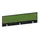 baliepaneel,v. bureau,aanbouw achter,B 1600mm,CC-zwart,BN7048-groen