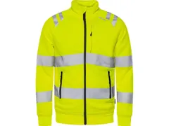 Fristads 7863 GPSW sweatvest, fluo geel, maat M, per stuk