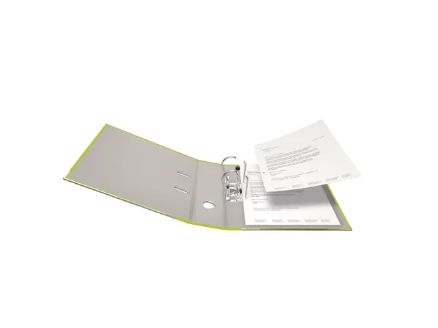 Ordner hfb PP A4 Veg an 8cm neongroen